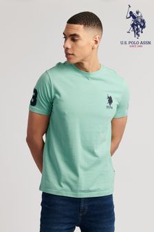 U.S. Polo Assn. Green Large DHM T-Shirt