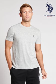 U.S. Polo Assn Grey SS Lounge T-Shirts 2 Pack