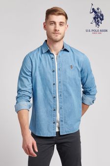 U.S. Polo Assn. Blue Chambray Shirt