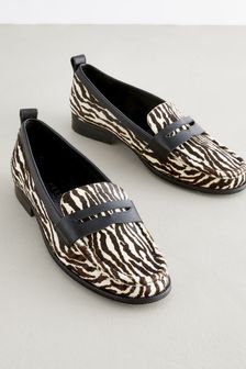 Zebra Forever Comfort® Moccasin Loafers (U30879) | £55