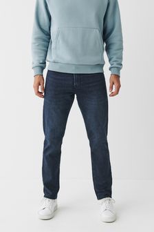 Dark Blue Motion Flex Stretch Slim Fit Jeans (U34336) | £36