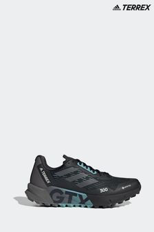 adidas Black Terrex Agravic Flow 2.0 GORE-TEX Trail Running Trainers (U34784) | £140