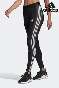 adidas Black Techfit 3-Stripes Celebration Long Tights