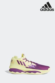 adidas Mens Yellow Dame 8 Trainers