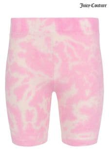 Juicy Couture Pink Tie Dye Cycle Shorts