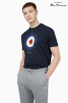 Ben Sherman Blue Signature Target T-Shirt