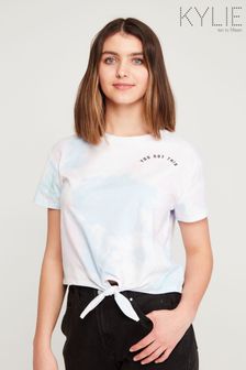Kylie Teen Cream Tie Dye T-Shirt