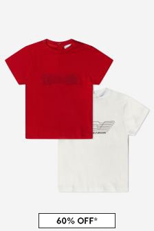 Emporio Armani Baby Boys Jersey T-Shirts 2 Pack