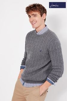Buy Men's Joules Grey Knitwear Online 