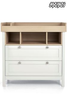 Mamas & Papas Harwell Dresser Changer White Natural (U40736) | £479