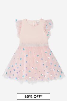 Charabia Girls Broderie Anglaise Dress