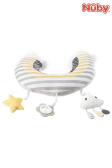 Nuby Yellow Cloud Tummy Time Pillow