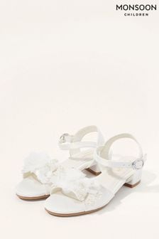 Monsoon Natural Bridal Sandals (U44061) | £29 - £30