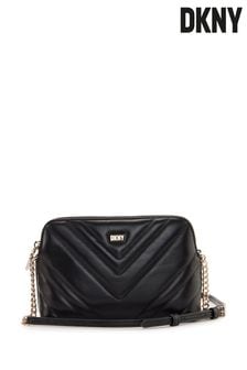 DKNY Black Madison Leather Cross-Body Bag (U44852) | £210
