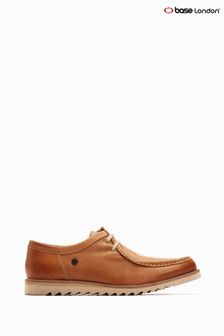 Base London Brown Becker Pull Up Wallabee