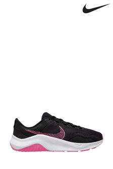 Nike Black/Pink Legend Essential 3 Training Trainers (U46296) | £60