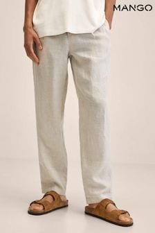 Mango Cream Trousers (U46478) | £50