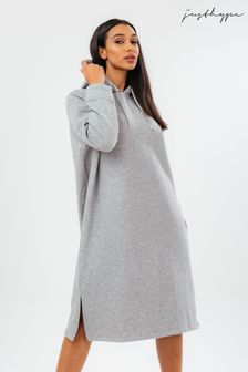 Hype. Womens Oversized Grey Hoodie Dress (U46520) | £50