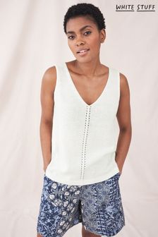 White Stuff Natural Tallulah Knit Vest