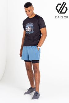 Dare 2b Blue Recreate II 2-in-1 Gym Shorts