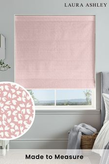 Laura Ashley Blush Pink Sycamore Made To Measure Roman Blind