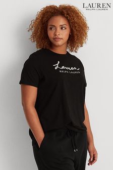 Lauren Ralph Lauren Cream Curve Katlin T-Shirt