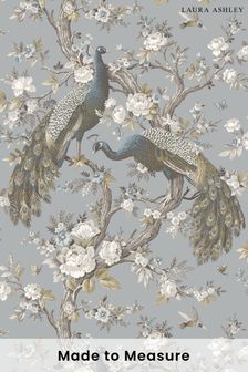 Laura Ashley Blue Belvedere Velvet Fabric By The Metre (U52373) | £19