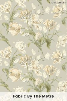 Laura Ashley Sage Green Gosford Fabric By The Metre (U52376) | £21.50