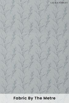 Laura Ashley Seaspray Blue Pussy Willow Embroidery Fabric By The Metre (U52383) | £29.90