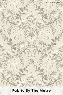 Laura Ashley Natural Parterre Fabric By The Metre (U52386) | £32