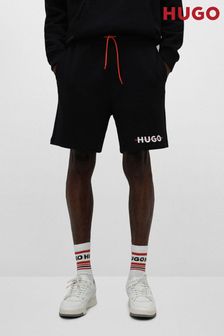 HUGO Black Dedford Shorts