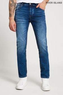 River Island Blue Medium Slim Wandsworth Jeans