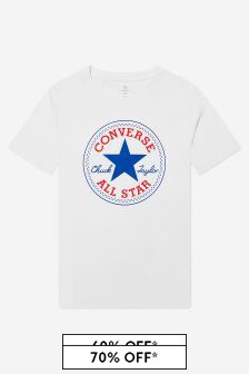 Converse Boys Cotton Jersey Logo T-Shirt
