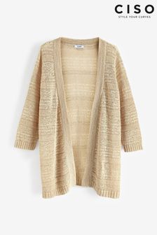 CISO Natural Open Knit Cardigan