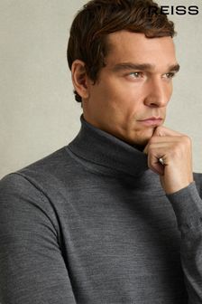 Roll Neck Jumpers | Mens Plain Roll 