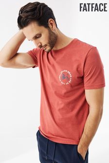 FatFace Red Raleigh Grab Life T-Shirt