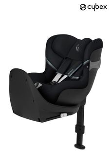 Cybex Black Sirona S2 i-Size 3 months-approx 4 years 360 Rotating ISOFIX Car Seat - Deep Black (U55916) | £290