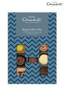 Hotel Chocolat Blue Father's Day H-Box