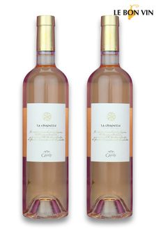 LeBonVin 2 Pack Chapelle Domaine Gayolle Provence Rose Wine