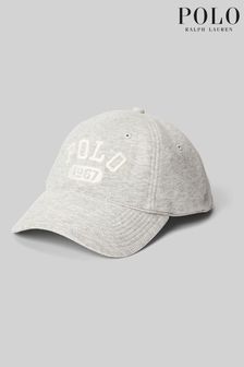 Polo Ralph Lauren Light Grey Sport Logo Fleece Cap