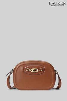 Lauren Ralph Lauren Medium Jordynn Leather Cross-Body Bag (U57581) | £279