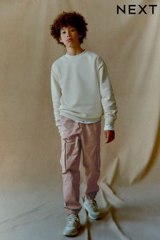 Stone Cargo Trousers (3-16yrs) (U60490) | £17.50 - £22.50