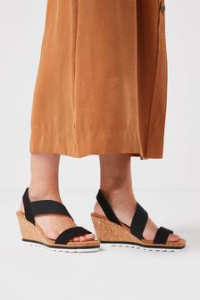 *SALE* Dunlop Ladies Bobbi Knit Effect  Mule Slippers Beige Size 4 