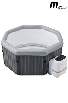 MSpa Silver Garden Tuscany Frame Series 6 Person Inflatable Hot Tub (U62749) | £1,600