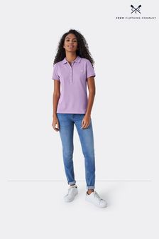 Crew Clothing Company Purple Polo Shirt