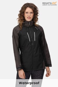 Regatta Women's Calderdale IV Black Waterproof Jacket