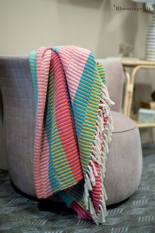Creative Collection by Bloomingville Green Isnel Throw