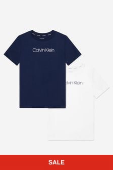 Calvin Klein Underwear Boys T-Shirt Set in White