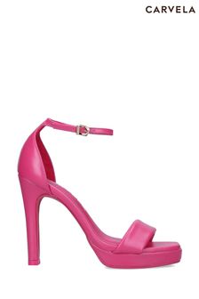 Carvela Pink Second Skin Platform Sandals