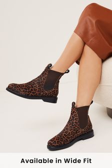 Lying Every year Republic Buy Women's Boots Chelsea Animal Print Footwear Online | Next UK
